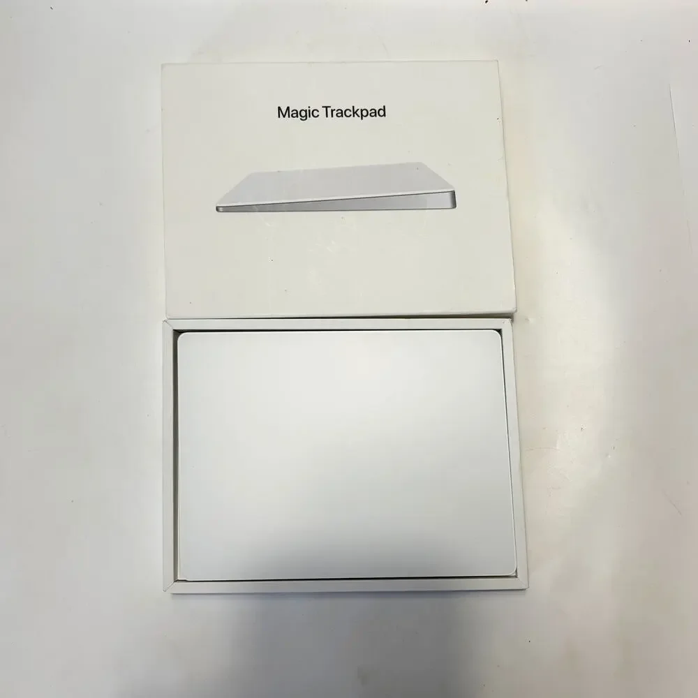 Apple Magic Trackpad 2 A1535 White w/ Box Genuine Lightning Cable Tested